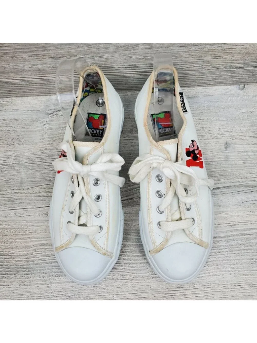 Mickey Unlimited vintage 90's/Y2K platform tennis shoes